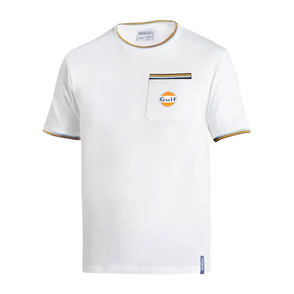 Sparco Gulf POCKET T-SHIRT Weiß