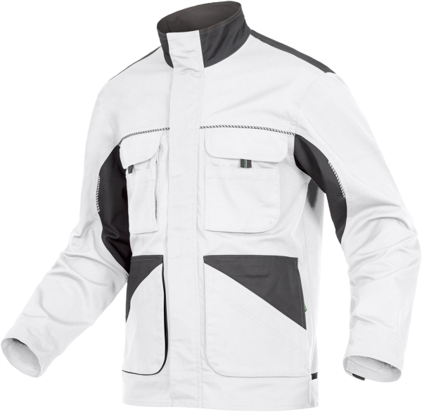 Leibwächter Dynamic-Line Bundjacke weiss/anthrazit
