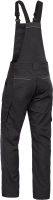 Leibwächter Dynamic-Line Latzhose schwarz/anthrazit