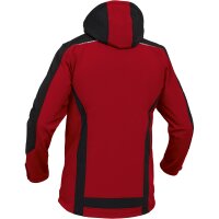 Leibwächter Flex-Line Softshelljacke rot/schwarz
