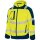 VW268, Winter-Softshelljacke Gelb/Marine