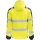 VW268, Winter-Softshelljacke Gelb/Marine