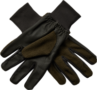 Deerhunter Fleecehandschuhe mit Leder