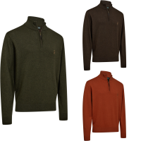 Deerhunter Harrington ½-Zip Strickpullover