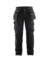Blakläder 1805 Handwerker Softshell Arbeitshose Schwarz
