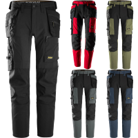 Snickers Workwear Stretchhose mit Holstertaschen