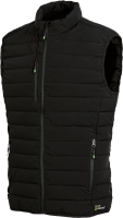 Leibwächter Flex-Line Steppweste schwarz/schwarz