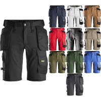 Snickers Workwear Stretch-Shorts mit Holstertaschen