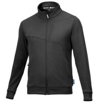 Sparco Workwear SWEATSHIRT FULL ZIP PLATA dark grey