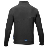 Sparco Workwear SWEATSHIRT FULL ZIP PLATA dark grey
