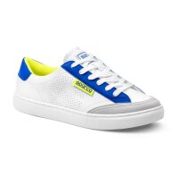 Sparco S-TIME SNEAKER weiß/blau/gelb