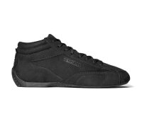 Sparco S‑DRIVE MID SNEAKER Wildlederoptik schwarz