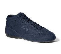 Sparco S‑DRIVE MID SNEAKER Wildlederoptik marineblau