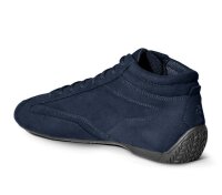 Sparco S‑DRIVE MID SNEAKER Wildlederoptik marineblau