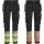 Snickers Workwear Stretchhose mit Holstertaschen Warnschutzklasse 1