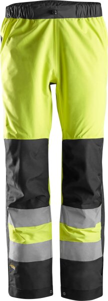 Snickers Workwear Wasserdichte Softshell-Arbeitshose Warnschutzklasse 2