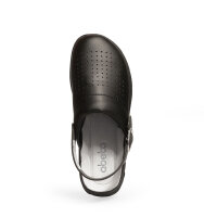 Abeba Berufsschuhe Clog ACTIVE 87030 Schwarz perforiert OB