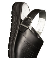 Abeba Berufsschuhe Clog ACTIVE 87030 Schwarz perforiert OB