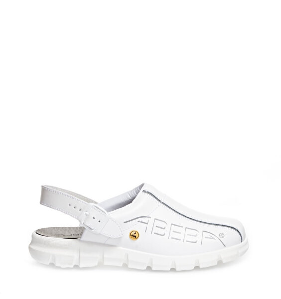 Abeba Berufsschuhe Clog DYNAMIC 37310 Weiß OB ESD