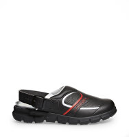 Abeba Berufssandalen DYNAMIC 7332 Schwarz-Rot OB