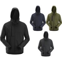 Snickers Workwear Fleece-Kapuzenjacke mit durchgehendem...
