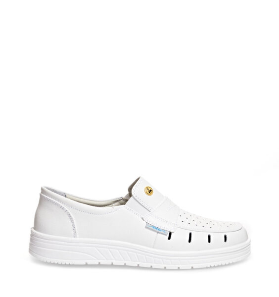 Abeba Berufshalbschuhe AIR CUSHION 32300 Weiß O1 ESD