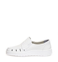 Abeba Berufshalbschuhe AIR CUSHION 32300 Weiß O1 ESD