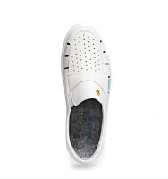 Abeba Berufshalbschuhe AIR CUSHION 32300 Weiß O1 ESD