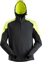 Snickers Workwear Neon Kapuzenjacke mit durchgehendem...