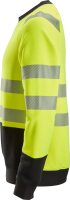 Snickers Workwear Sweatshirt Warnschutzklasse 2 Warngelb/Schwarz