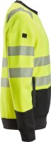 Snickers Workwear Sweatshirt Warnschutzklasse 2 Warngelb/Schwarz