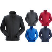 Snickers Workwear Sweatshirt mit Halbreißverschluss