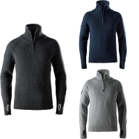 Snickers Workwear Wollpullover mit Halbreißverschluss