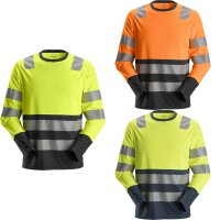 Snickers Workwear Langarm-Shirt Warnschutzklasse 2
