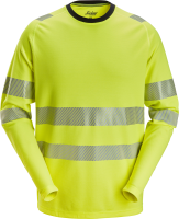 Snickers Workwear Langarm-Shirt Warnschutzklasse 2/3