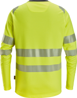 Snickers Workwear Langarm-Shirt Warnschutzklasse 2/3