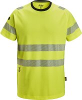 Snickers Workwear T-Shirt der Warnschutzklasse 2 Warngelb