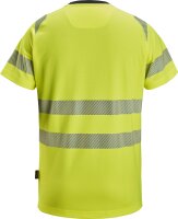 Snickers Workwear T-Shirt der Warnschutzklasse 2 Warngelb