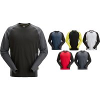 Snickers Workwear Zweifarbiges Shirt mit langem Arm