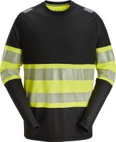 Snickers Workwear Langarm-Shirt der Warnschutzklasse 1...