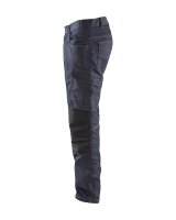 Blakläder 1497 Service Arbeitshose Denim Stretch Marineblau/Schwarz