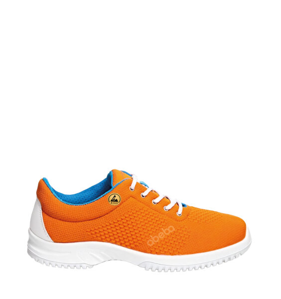 Abeba Berufshalbschuhe UNI6 36774 Orange O2  ESD