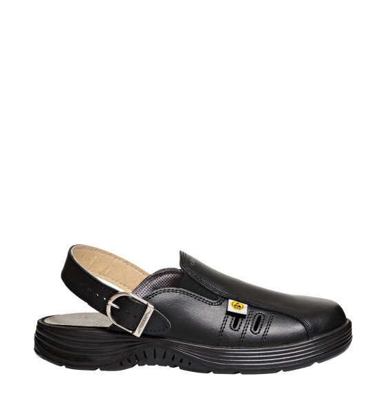 Abeba Berufshalbschuhe X-Light 7131142 Schwarz OB ESD