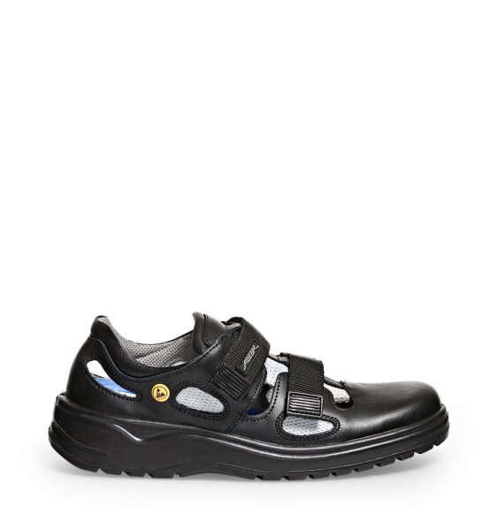 Abeba Berufshalbschuhe X-Light 7131136 Schwarz ESD O1