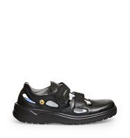 Abeba Berufshalbschuhe X-Light 7131136 Schwarz ESD O1