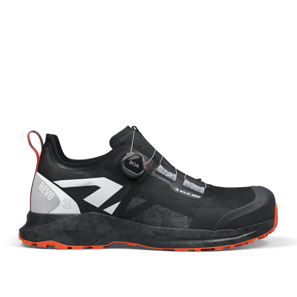 Solid Gear Sicherheitsschuhe S1PS Revo 3 Air Low BLK/ORG