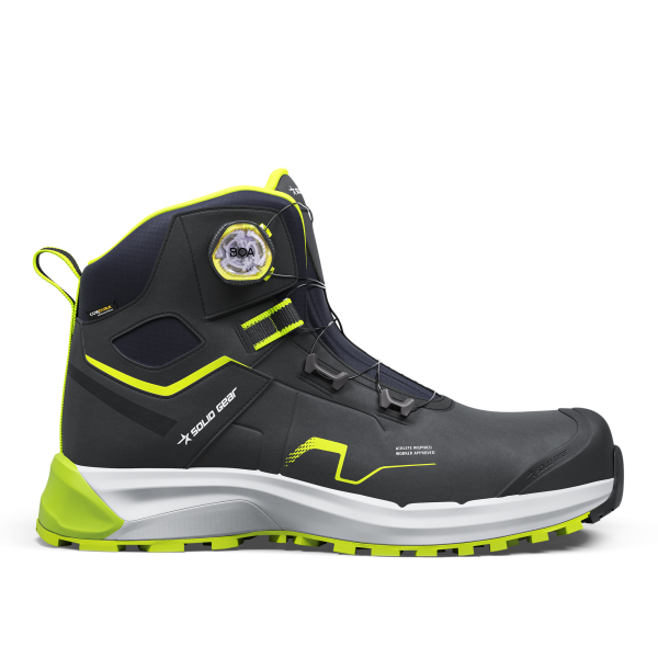 Solid Gear Sicherheitstiefel S3S Sonar Mid Green BLK/GRN