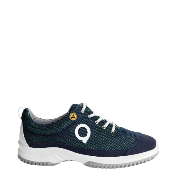Abeba Berufshalbschuhe UNI6 36726 Blau/Grün O1 ESD