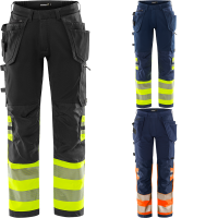 Fristads High Vis Green Handwerker Stretchhose Kl. 1 2643...