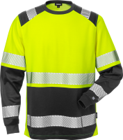 Fristads High Vis T-Shirt Langarm, Kl. 2 7457 THV